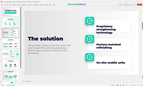 03 alloy wheel repair specialists franchise pitch deck