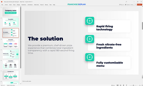 03 blaze pizza franchise pitch deck