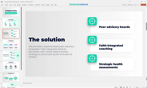 03 c12 group franchise pitch deck