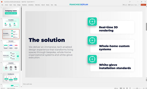03 closet factory franchise pitch deck