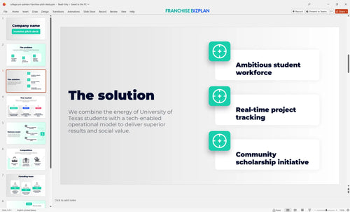 03 college pro painters franchise pitch deck