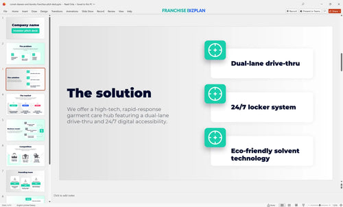 03 comet cleaners and laundry franchise pitch deck