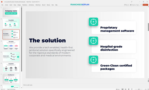 03 corvus janitorial systems franchise pitch deck