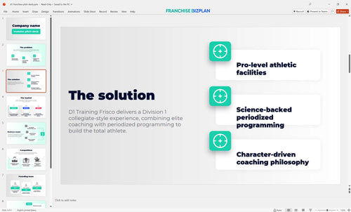 03 d1 franchise pitch deck