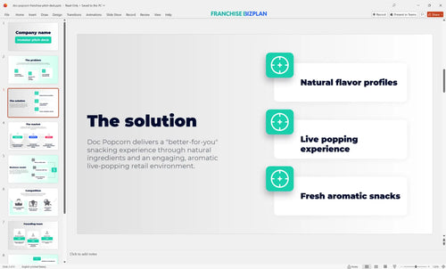 03 doc popcorn franchise pitch deck