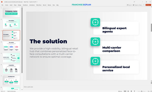 03 estrella insurance franchise pitch deck
