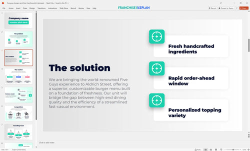 03 five guys burgers and fries franchise pitch deck