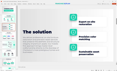 03 furniture medic franchise pitch deck