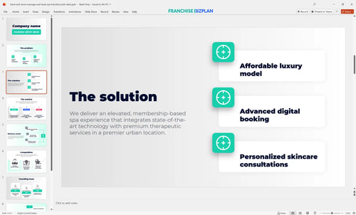 03 hand and stone massage and facial spa franchise pitch deck