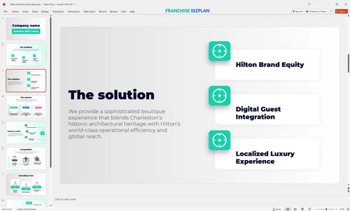 03 hilton franchise pitch deck