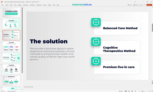 03 home care assistance franchise pitch deck