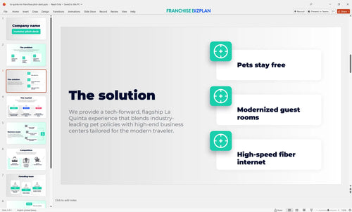 03 la quinta inn franchise pitch deck