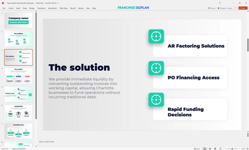 03 liquid capital franchise pitch deck
