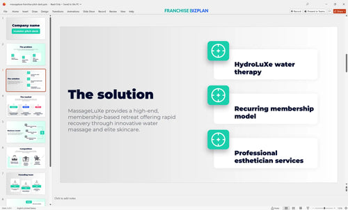 03 massageluxe franchise pitch deck