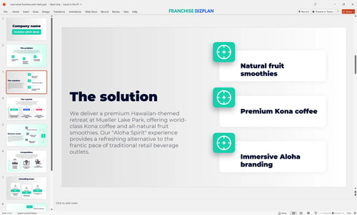 03 maui wowi franchise pitch deck