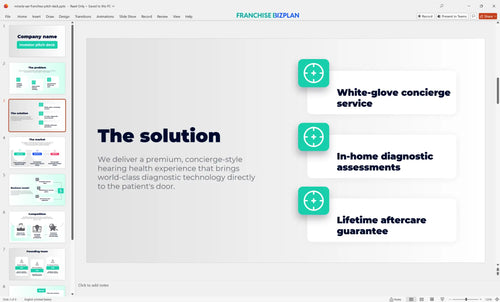 03 miracle ear franchise pitch deck