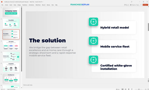 03 mobility plus showroom mobile franchise pitch deck