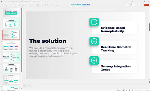 03 neurosculpting institute franchise pitch deck