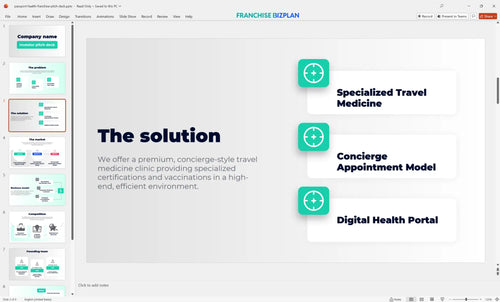 03 passport health franchise pitch deck