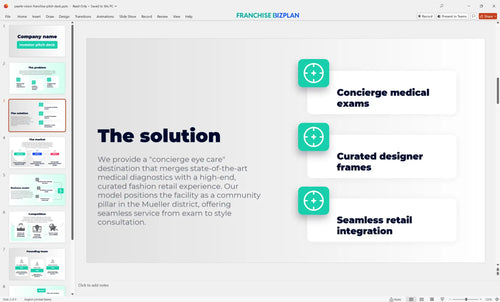 03 pearle vision franchise pitch deck