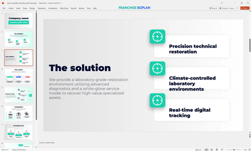 03 prism specialties franchise pitch deck