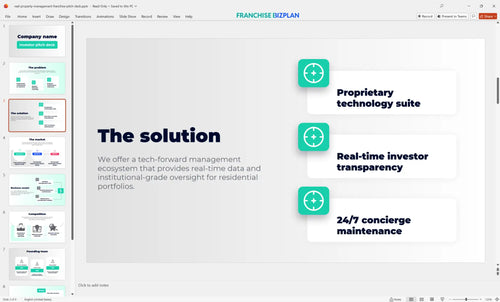 03 real property management franchise pitch deck