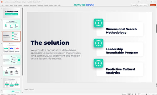 03 sanford rose associates franchise pitch deck