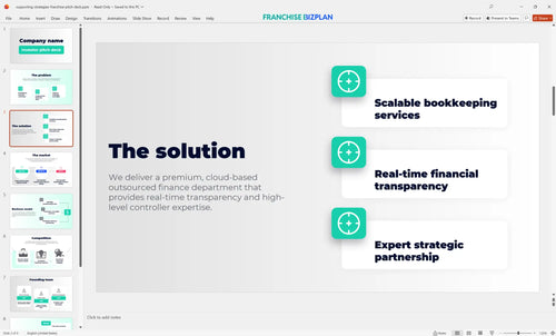 03 supporting strategies franchise pitch deck