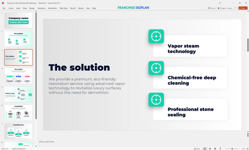 03 the grout medic franchise pitch deck