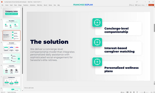 03 touching hearts at home franchise pitch deck