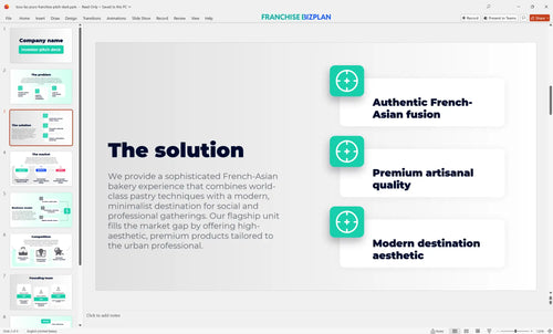 03 tous les jours franchise pitch deck