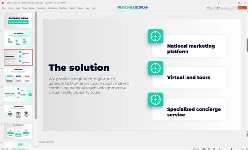 03 united country real estate franchise pitch deck