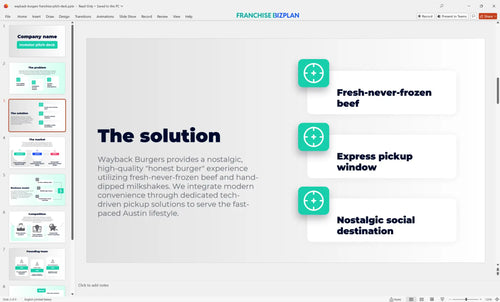 03 wayback burgers franchise pitch deck