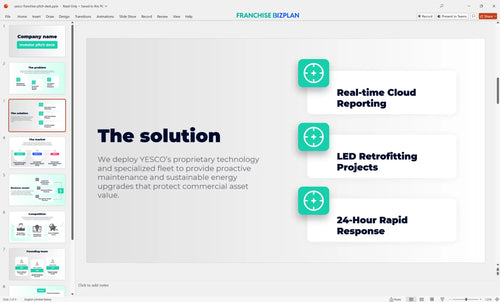 03 yesco franchise pitch deck