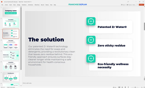03 zerorez franchise pitch deck
