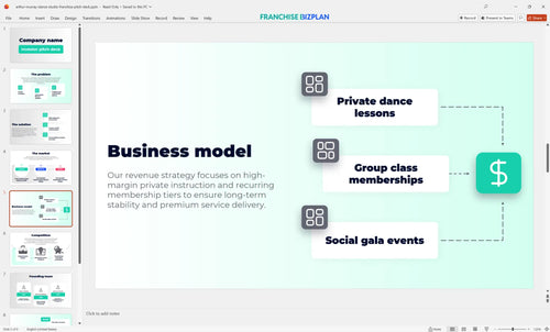 05 arthur murray dance studio franchise pitch deck