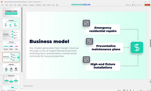 05 benjamin franklin plumbing franchise pitch deck