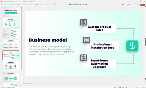 05 budget blinds franchise pitch deck