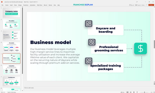 05 camp bow wow franchise pitch deck