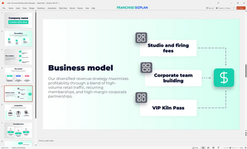 05 color me mine franchise pitch deck
