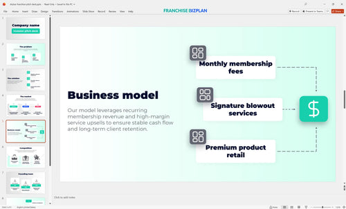 05 drybar franchise pitch deck