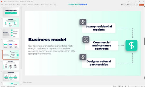 05 fresh coat franchise pitch deck