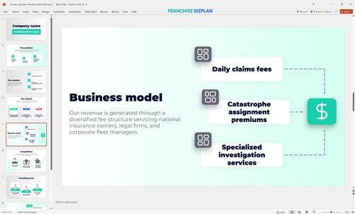 05 frontier adjusters franchise pitch deck