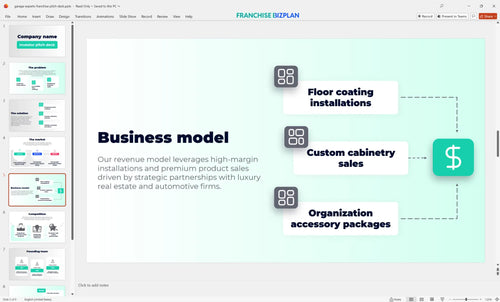 05 garage experts franchise pitch deck
