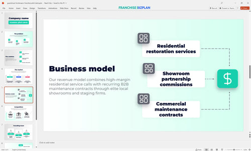 05 guardsman furniturepro franchise pitch deck