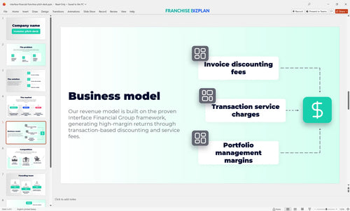 05 interface financial franchise pitch deck