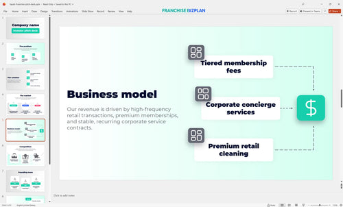 05 lapels franchise pitch deck