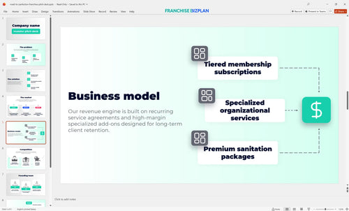 05 maid to perfection franchise pitch deck