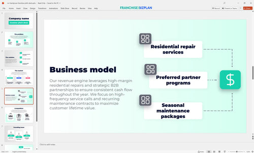 05 mr handyman franchise pitch deck