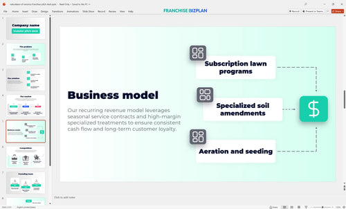 05 naturalawn of america franchise pitch deck